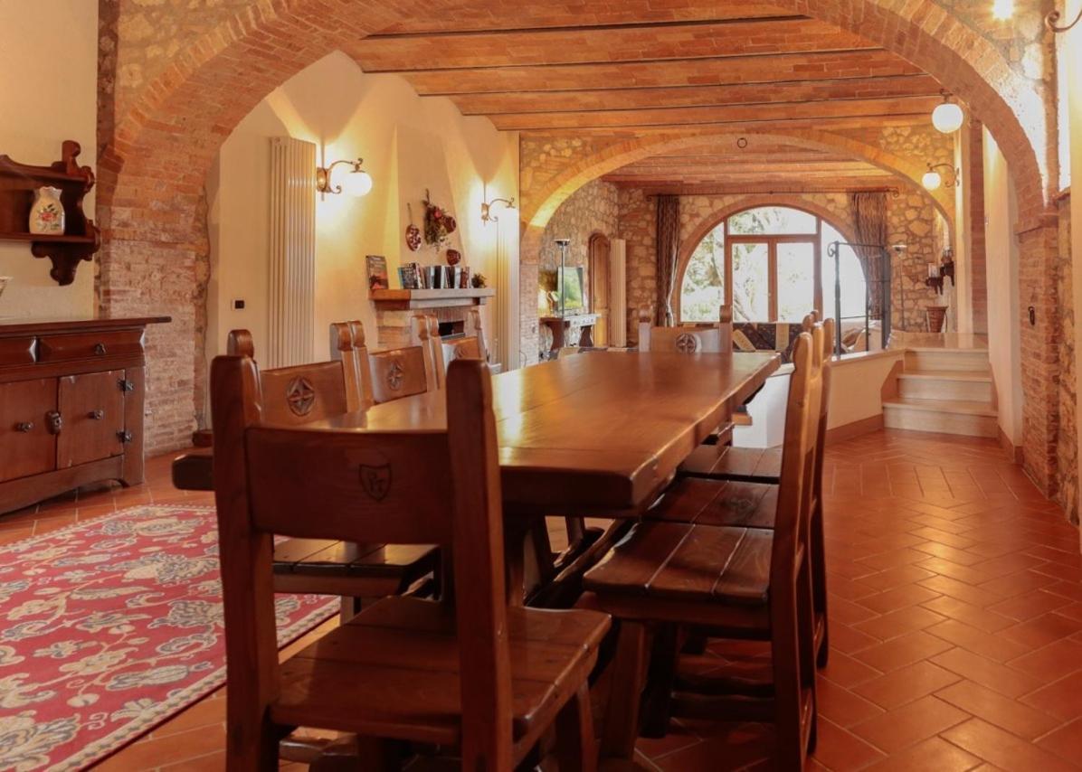 Villa Borgo Poggio Bianco Sarteano Exterior foto