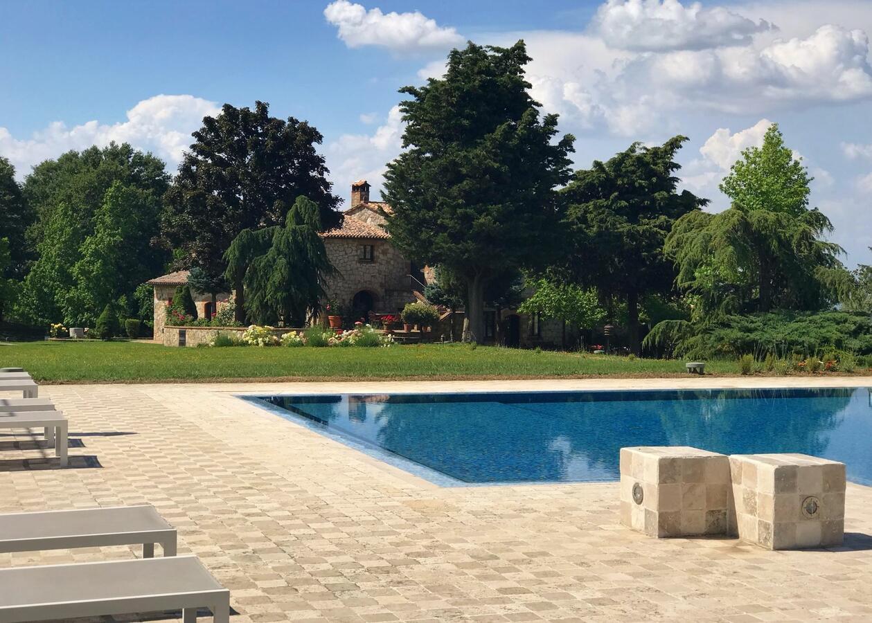Villa Borgo Poggio Bianco Sarteano Exterior foto